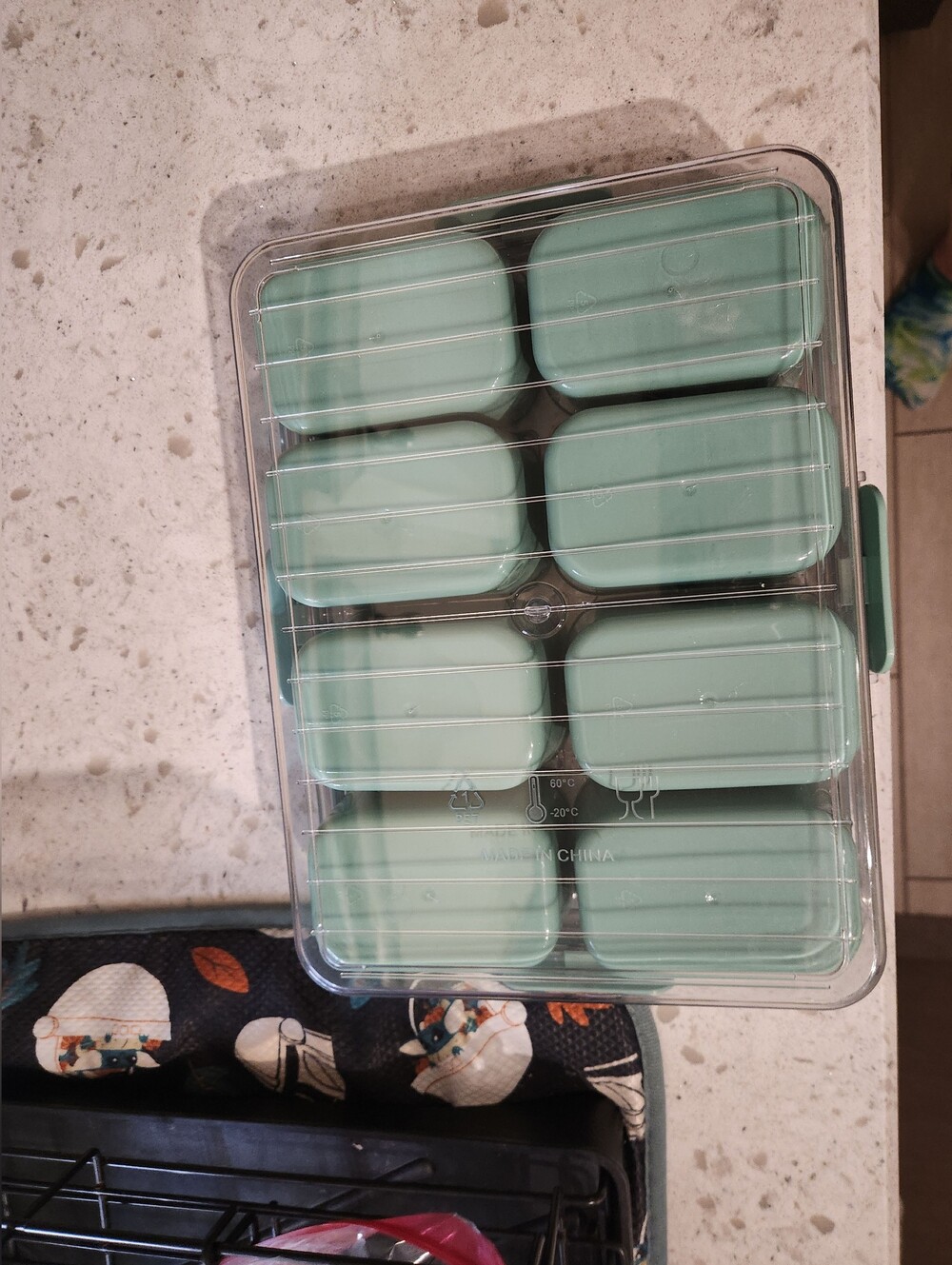 Multi-Compartment Plastic Storage Box - Picture 6 of 6